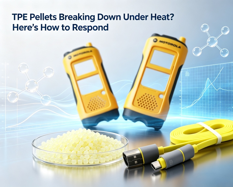 ¿Los pellets de TPE se descomponen con el calor? He aquí cómo responder