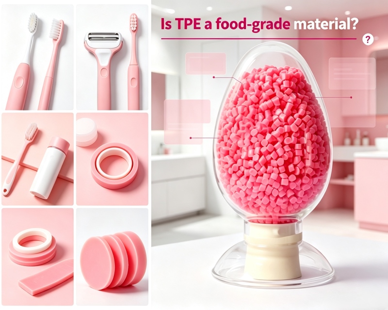 ¿Qué hace que el material TPE sea de calidad alimentaria? Criterios clave y estándares de prueba